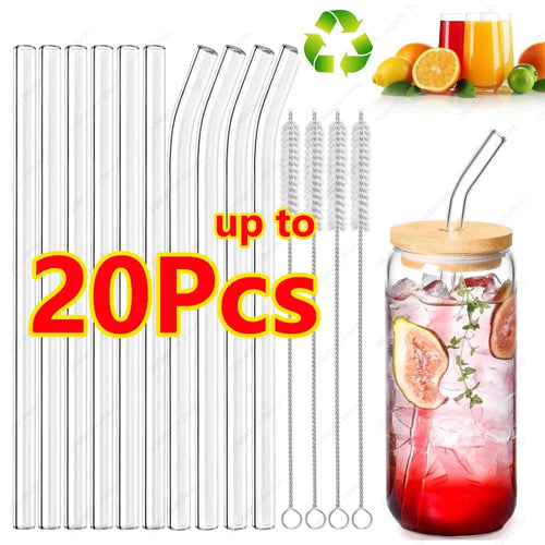 Reusable Glass Drinking Straw