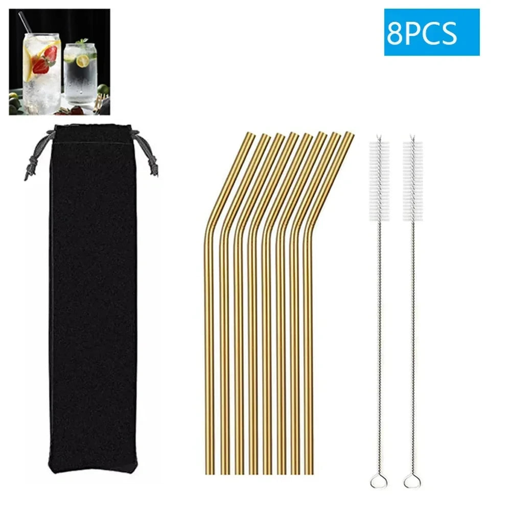 Reusable Glass Drinking Straw