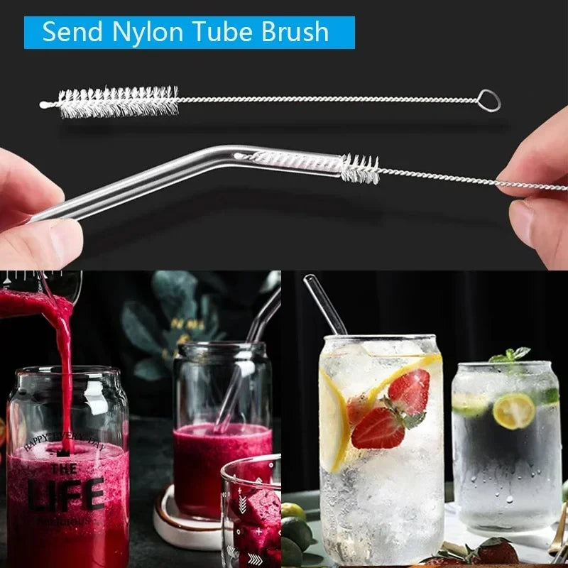 Reusable Glass Drinking Straw