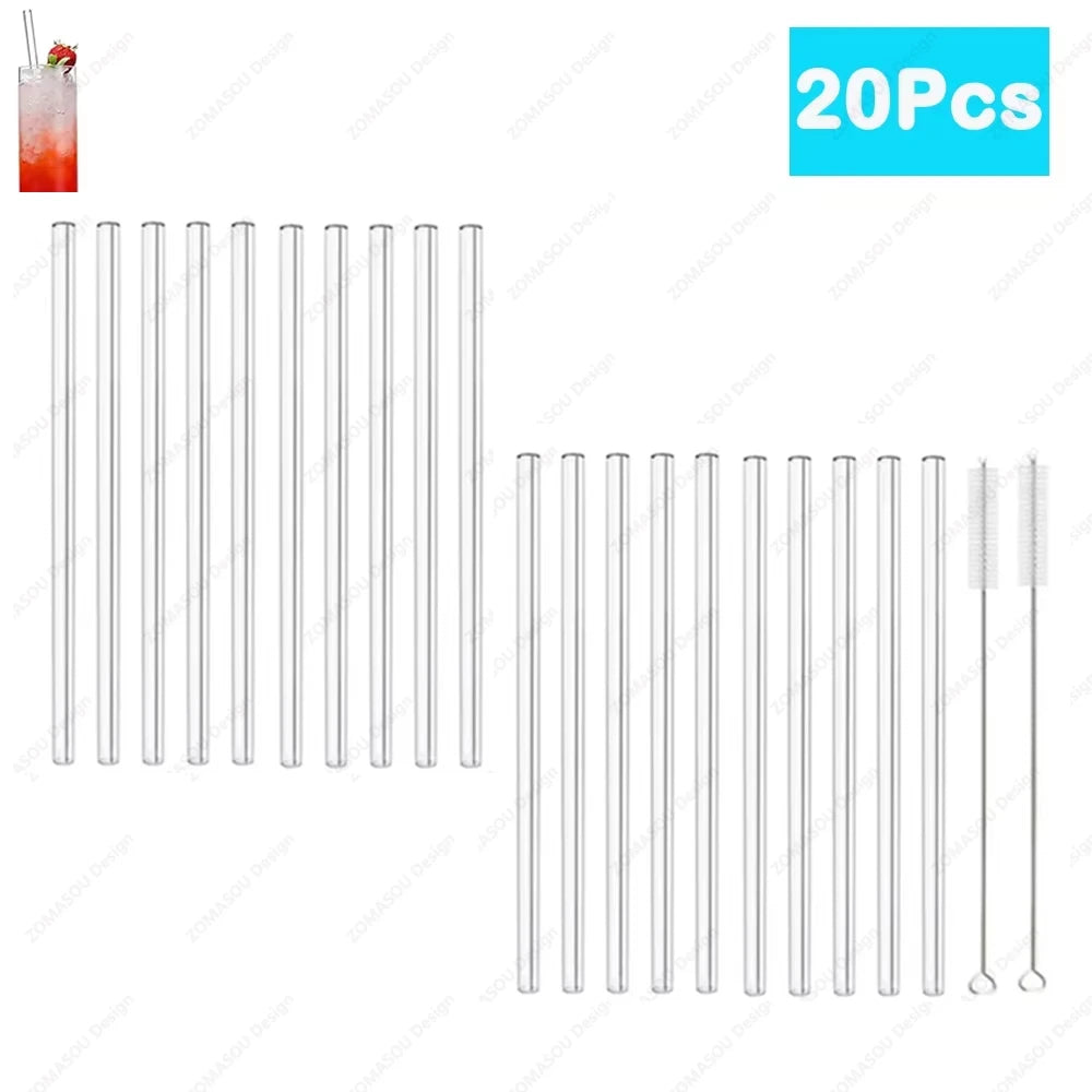 Reusable Glass Drinking Straw