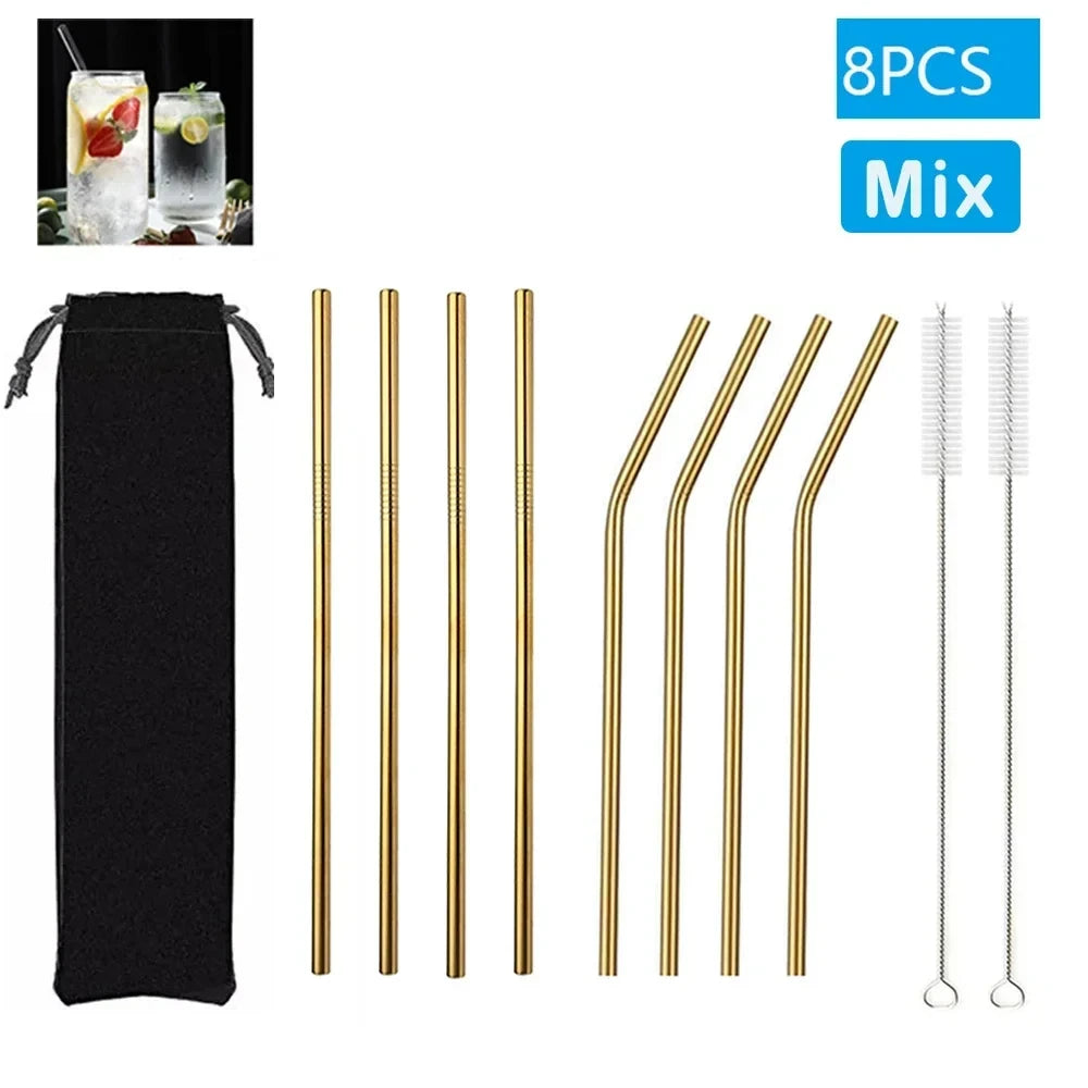 Reusable Glass Drinking Straw