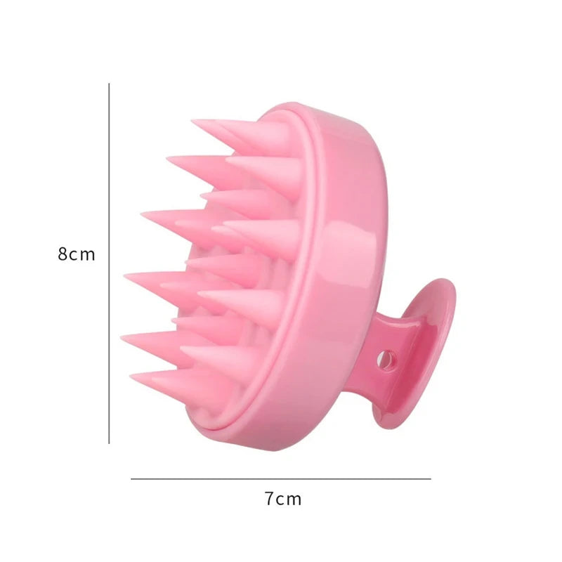 Silicone Scalp Massage Shampoo Brush