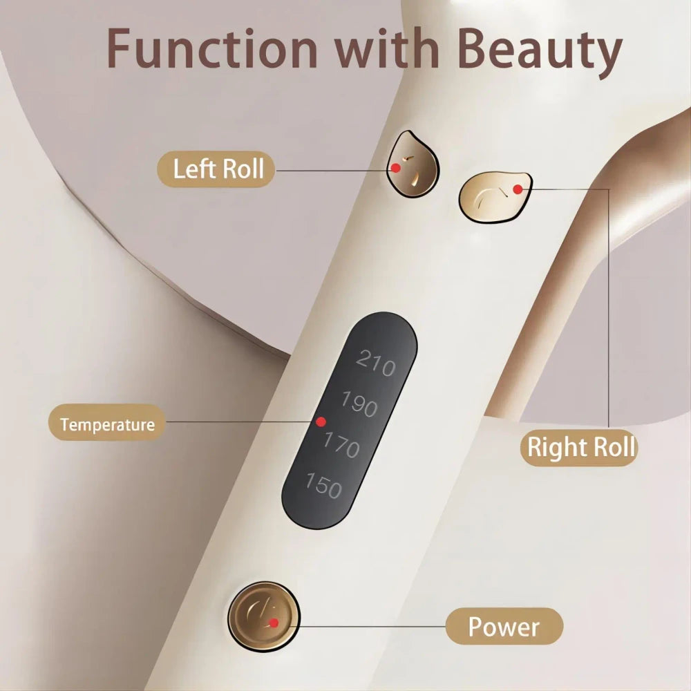 Automatic Rotating Hair Curler